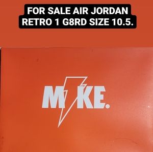 NIKE AIR JORDAN RETRO 1 GATORADE SIZE 10.5
